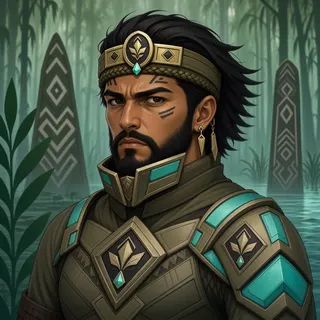 original adult guard, determined expression