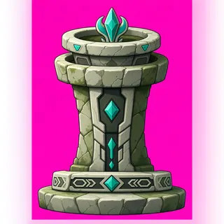 weathered relic pedestal