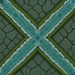 frosted rough stone floor