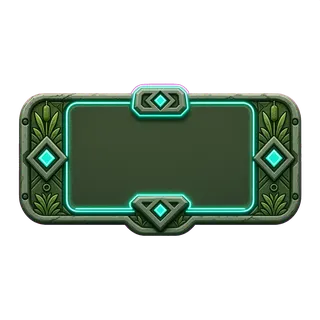 empty dialogue frame, selected state