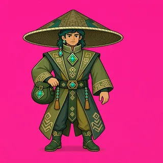 original adult merchant, facing north