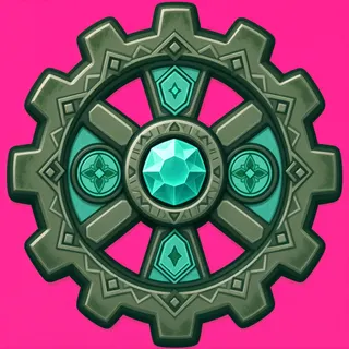 gear, ornate design