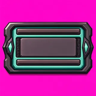 unlabelled button, keyboard-focused state