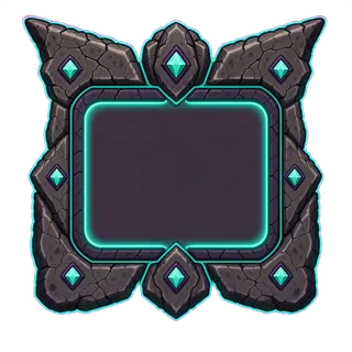 empty dialogue frame, hover-highlighted state