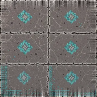 frosted rough stone floor