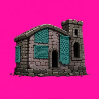 damaged small dwelling