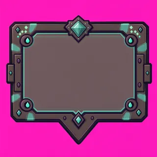 empty tooltip panel, pressed state