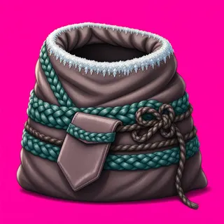 frosted supply sack