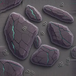 frosted obsidian grit