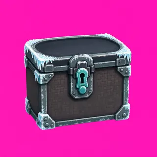 frosted storage chest