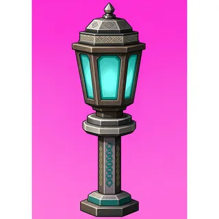 clean lantern post
