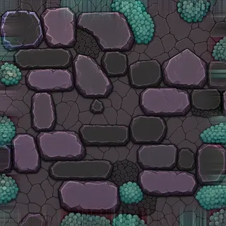 overgrown basalt