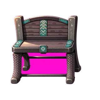 weathered bench