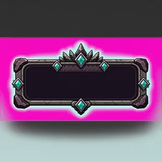 empty dialogue frame, selected state