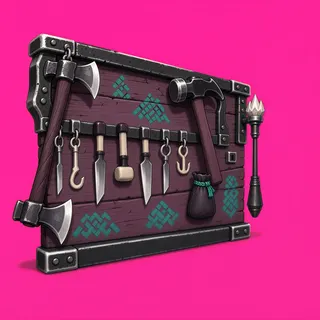 clean tool rack