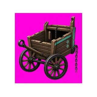 damaged abandoned cart