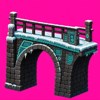 frosted small bridge