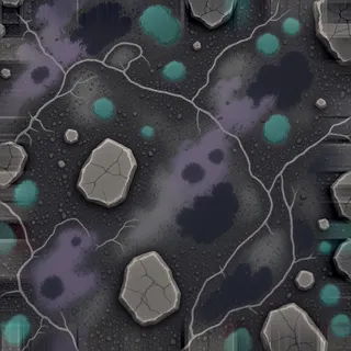 damp volcanic ash