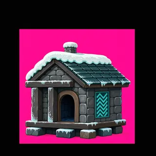 frosted small dwelling