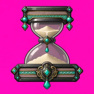 hourglass, rare accent design