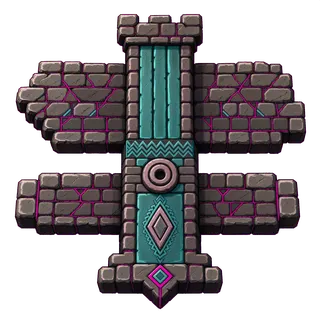 wall T junction, intact
