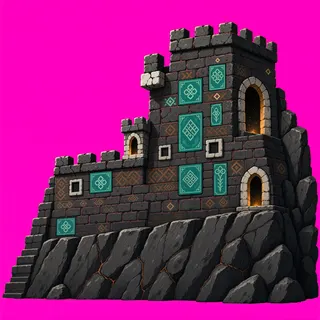 cliff corner, weathered