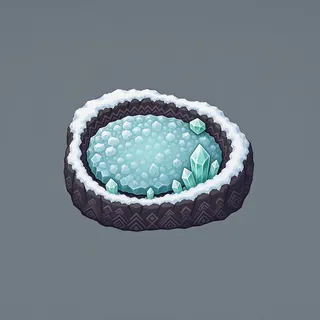 frosted resource deposit
