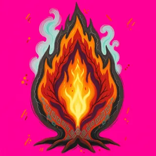 small flame