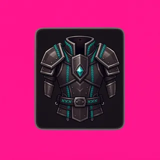 armor, plain design