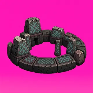 damaged campfire ring