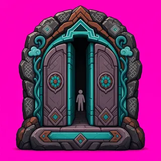 door, ornate design