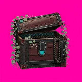 overgrown storage chest