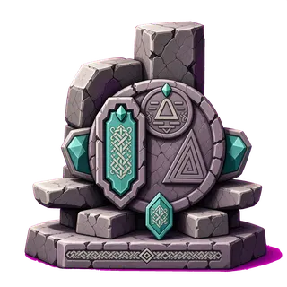weathered relic pedestal