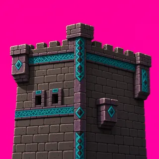 wall outer corner, intact