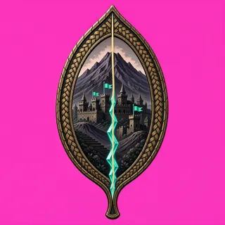 leaf, rare accent design