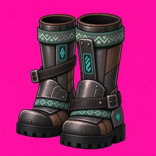 boots, rare accent design