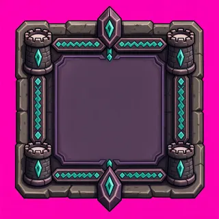 empty minimap frame, pressed state