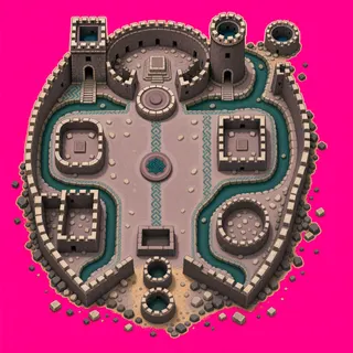 sand scatter, irregular arrangement