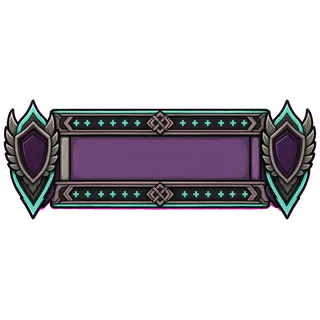empty status bar frame, normal state
