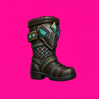 boots, ornate design