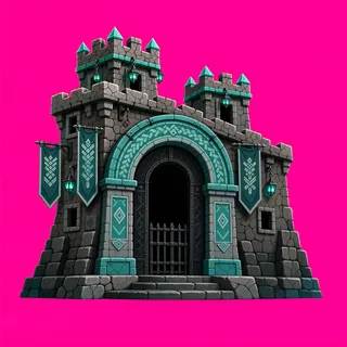 weathered gate