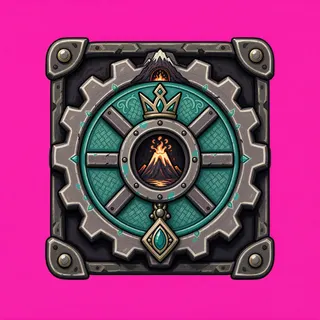 gear, ornate design