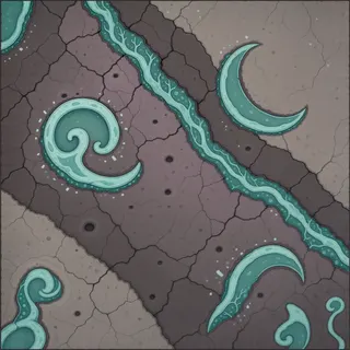 damaged earthen floor