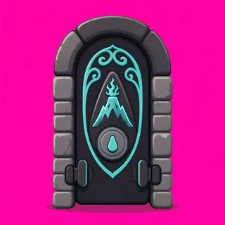 door, rare accent design