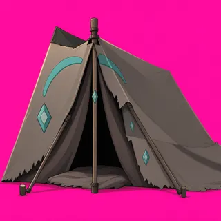 damaged tent