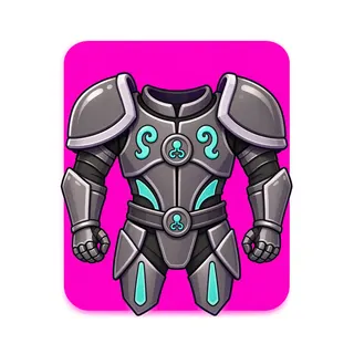 armor, plain design