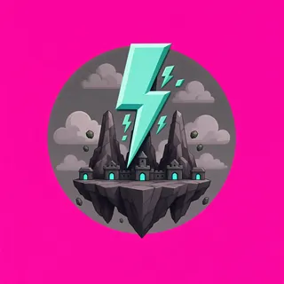 lightning bolt, rare accent design