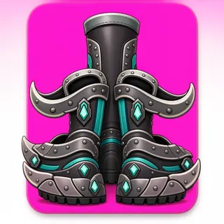 boots, ornate design