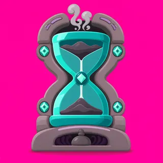 hourglass, rare accent design