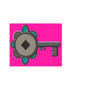 key, plain design